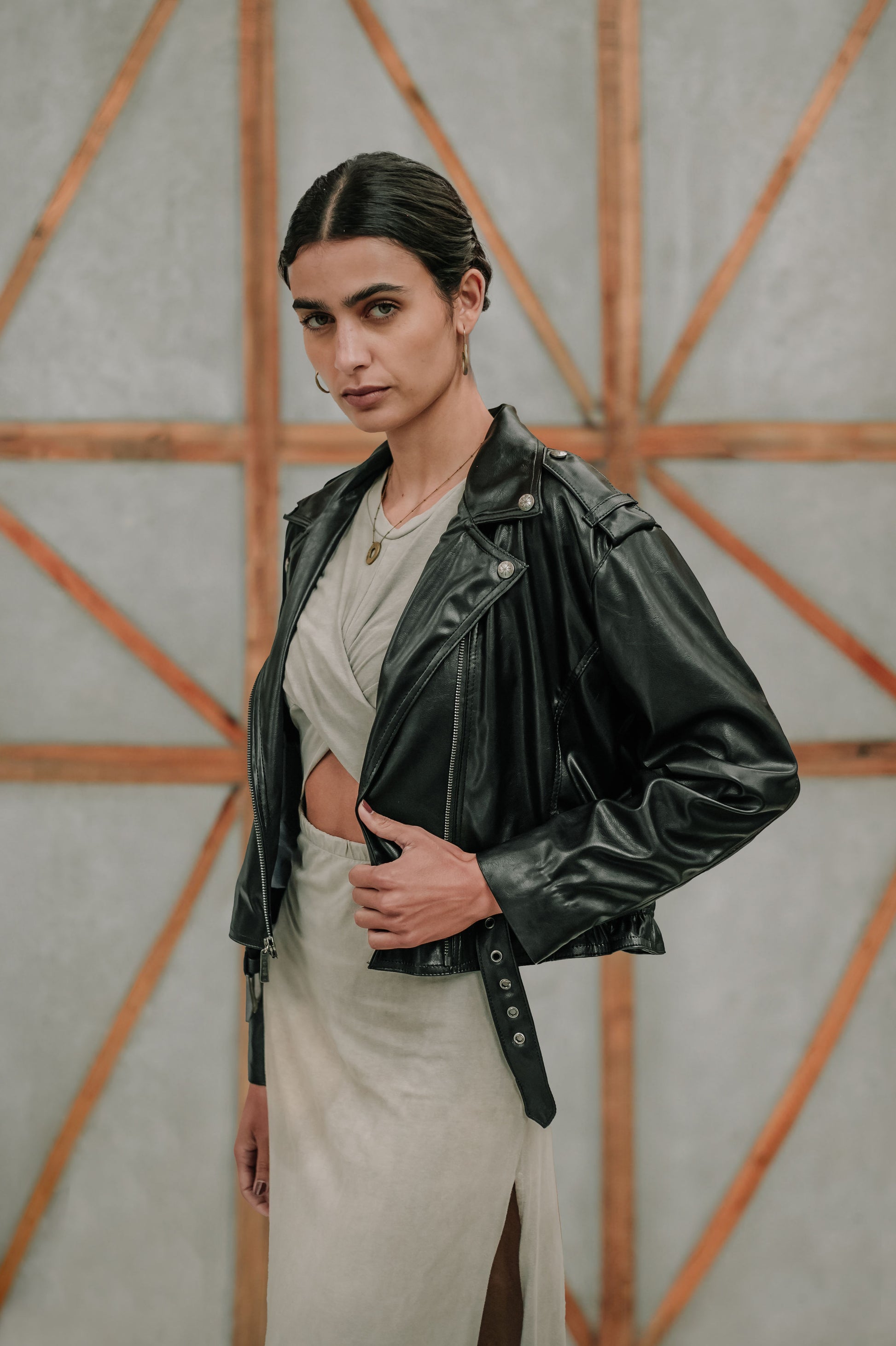 ANTIGUA VEGAN LEATHER LACKETS