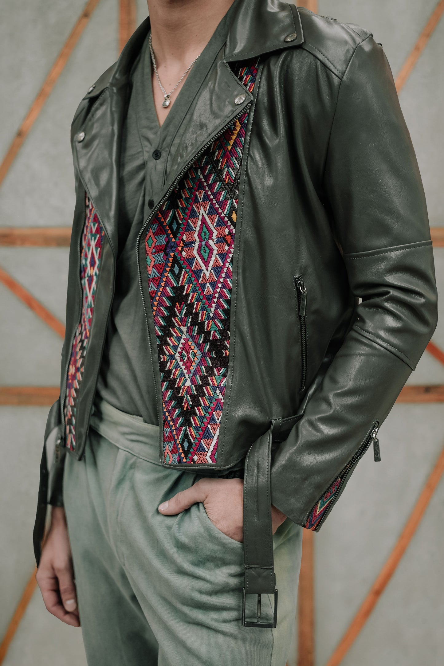 SAN JUAN VEGAN LEATHER LACKETS