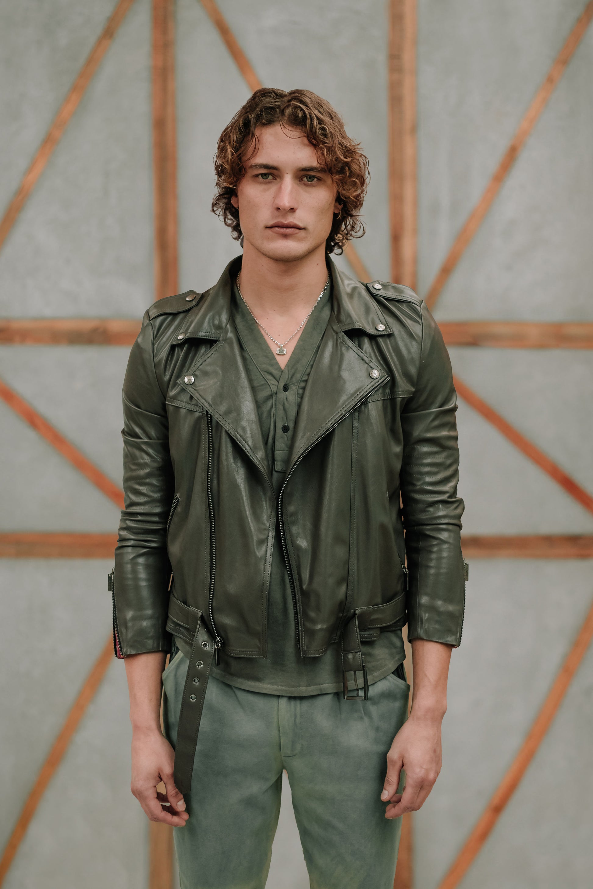 SAN LUCAS VEGAN LEATHER LACKETS